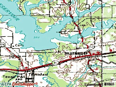 Star Harbor topographic map