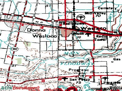 Villa Verde topographic map