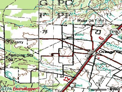 Westdale topographic map
