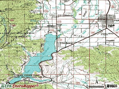 Charleston topographic map