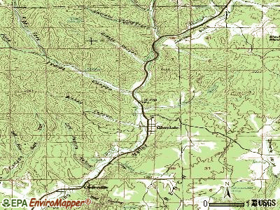 Glendale topographic map