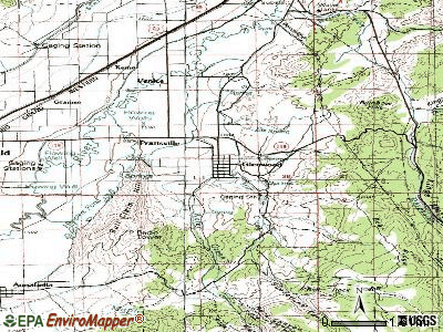 Glenwood topographic map