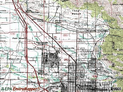 Green River topographic map