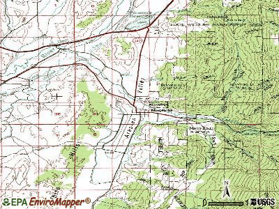 Mayfield topographic map