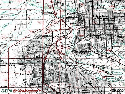 Riverdale topographic map