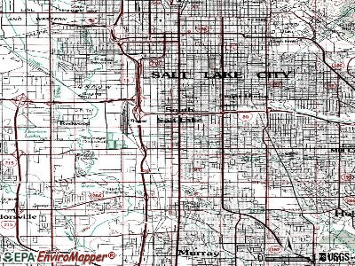 South Salt Lake topographic map