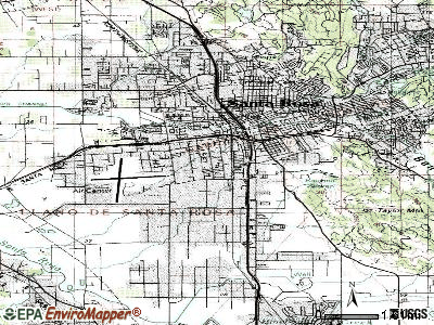 Roseland topographic map