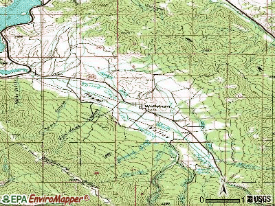 Wallsburg topographic map