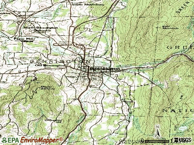 Bennington topographic map