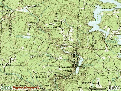 Readsboro topographic map