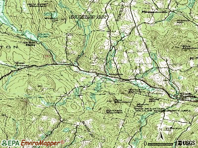 Groton topographic map