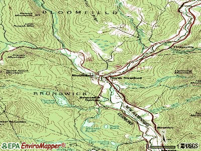 Bloomfield topographic map