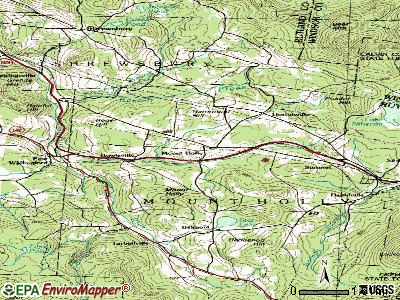 Mount Holly topographic map