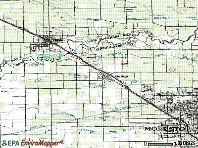 San Antonio Heights topographic map