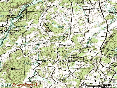 West Haven topographic map