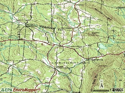 Londonderry topographic map