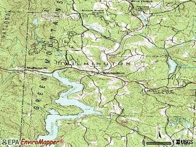 Wilmington topographic map