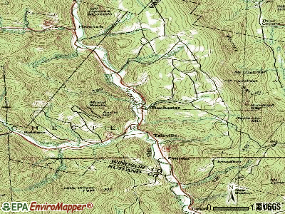 Rochester topographic map