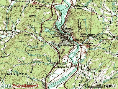 North Westminster topographic map