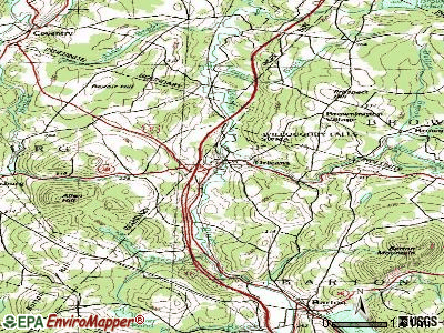 Orleans topographic map