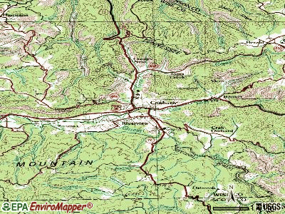 Coeburn topographic map
