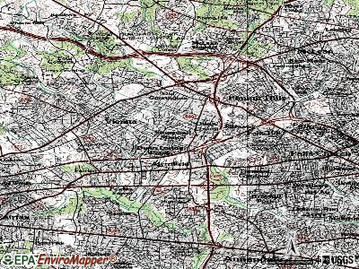 Dunn Loring topographic map