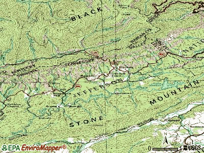 Keokee topographic map