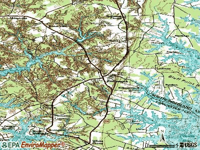 Kilmarnock topographic map
