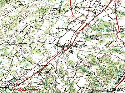 Stony Creek topographic map