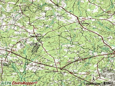 Wyndham topographic map