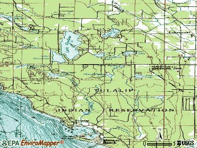 Cathan topographic map