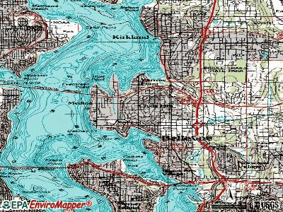 Clyde Hill topographic map