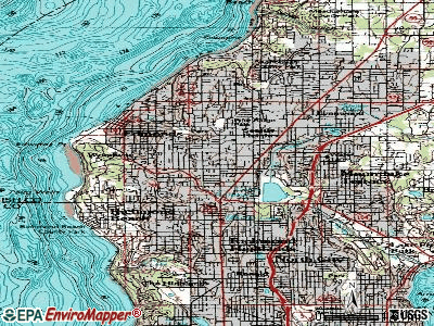 Esperance topographic map