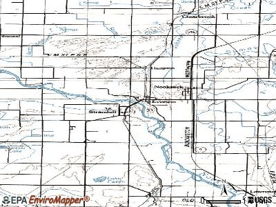 Everson topographic map