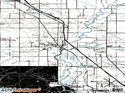 Ferndale topographic map