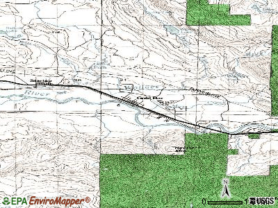 Gold Bar topographic map