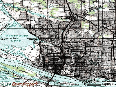 Hazel Dell South topographic map