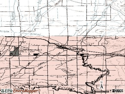 Lacey topographic map