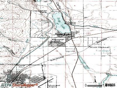 Lakeview topographic map