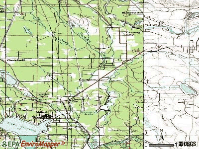 Lochsloy topographic map