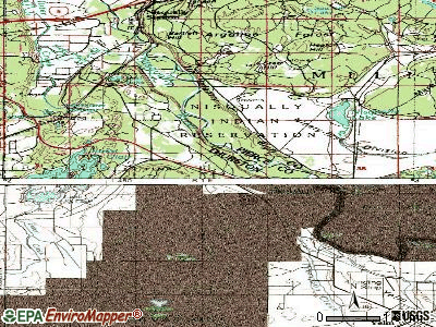 Nisqually Indian Community topographic map