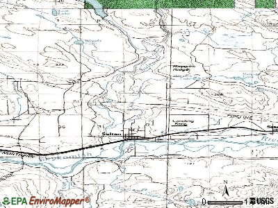North Sultan topographic map