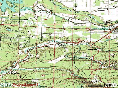 South Prairie topographic map