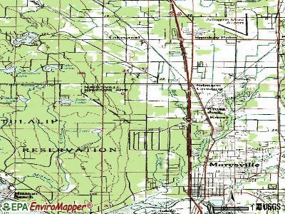 Stimson Crossing topographic map