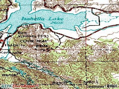 Squirrel Mountain Valley topographic map