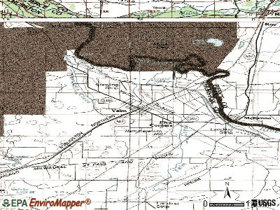 Yelm topographic map