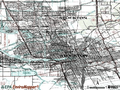 Stockton topographic map