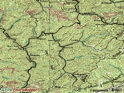 Anawalt topographic map