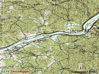 Belmont topographic map