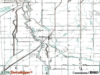 Stratford topographic map